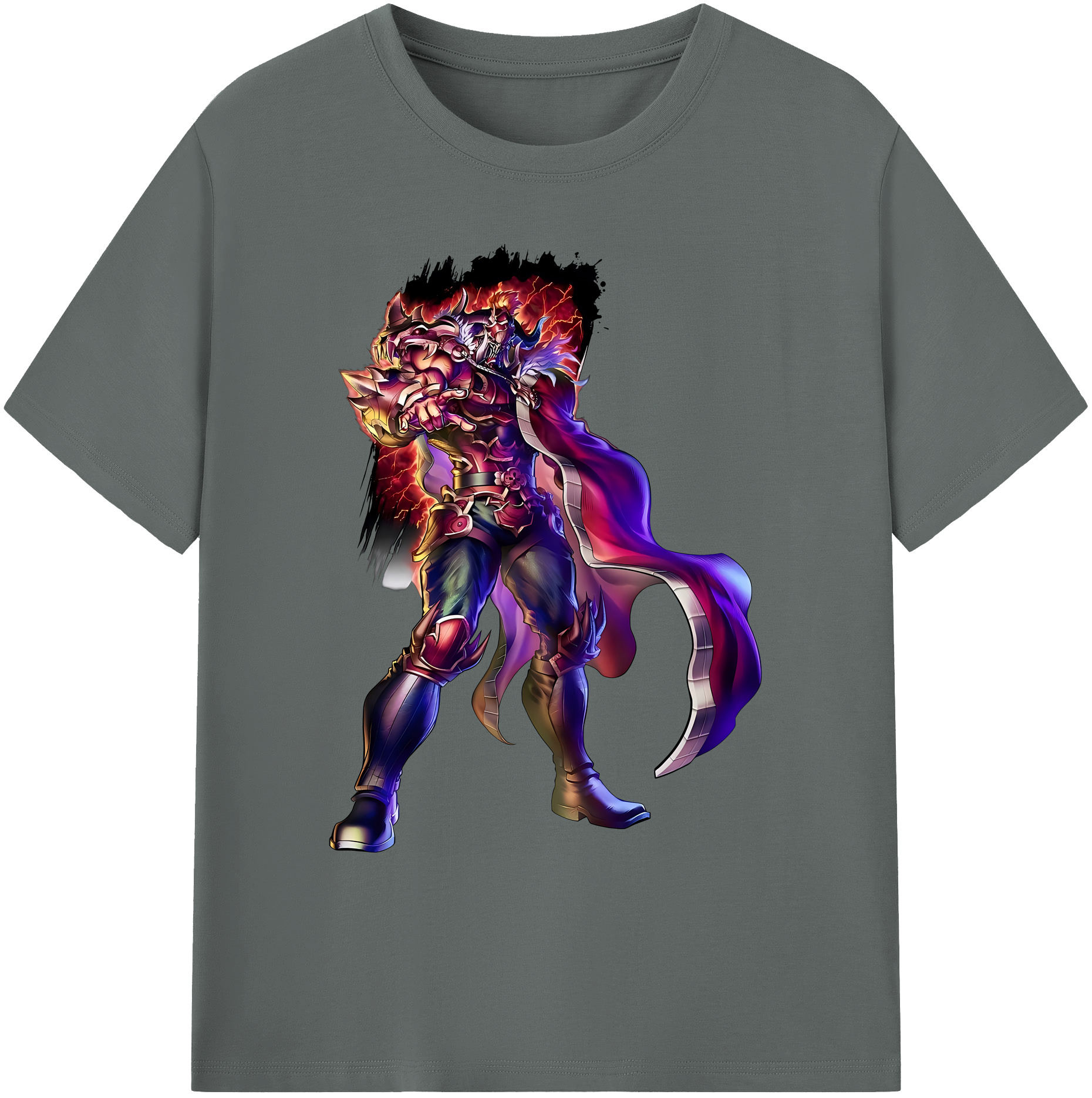 （画像用） 北斗の拳 Fist of the North Star 綿100％ メンズ半袖Tシャツ｜肌触りやわらか＆通気性